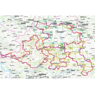 100 Schlösser Route Bikeline Fietsgids