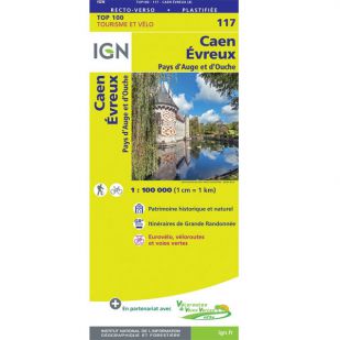 IGN 117 Caen/Evreux
