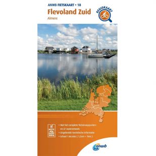 ANWB Regiokaart 18 Flevoland Zuid 