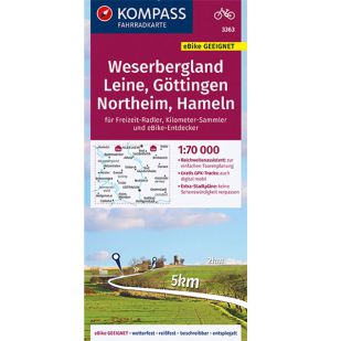 KP3363 Weserberland, Leine, Gottingen, Northeim, Hameln