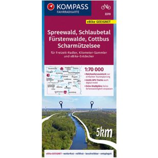 KP3370 Spreewald / Schlaubetal / Fürstenwalde / Cottbus / Scharmützelsee 