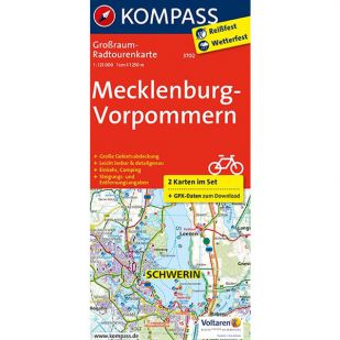 KP3702 Radkarte Mecklenburg-Vorpommern !