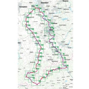 3 Flusse Tour Bikeline Fietsgids 315 km 