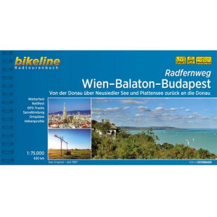 Wien - Balaton - Budapest Radfernweg Bikeline Fietsgids