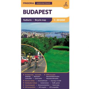 Fietskaart Boedapest - 1:30.000