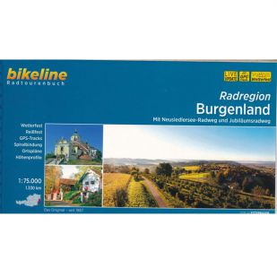Radregion Burgenland  Bikeline Fietsgids 
