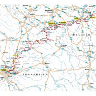 EuroVelo 3: Aachen - Paris 525 km (BVA)