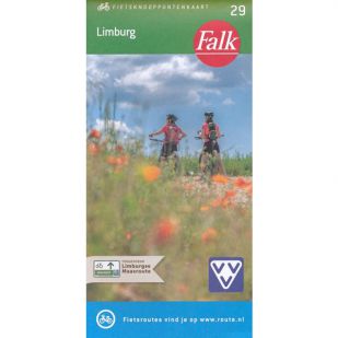 Falk Fietsknooppuntenkaart 29: Limburg 