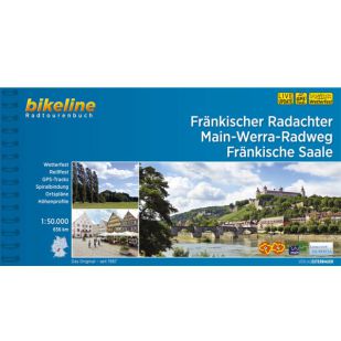 A - Fränkischer Radachter, Main-Werra-Radweg, Fränkische Saale Bikeline Fietsgids