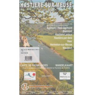 Hastiere-sur-Meuse wandel- en MTB-kaart !