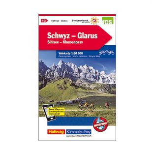 Schwyz/Glarus Velokarte 12