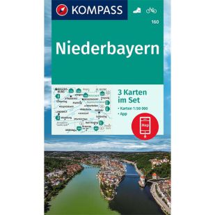 KP160 Niederbayern - 3 kaartenset