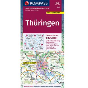 KP3707 Radkarte Thuringen
