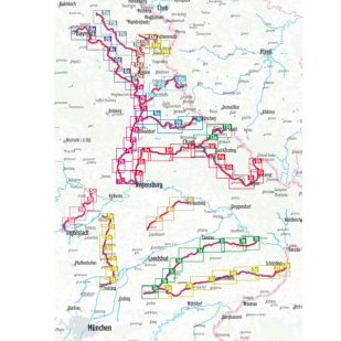 Fluss-radwege Niederbayern und Oberpfalz Bikeline Fietsgids (2023)