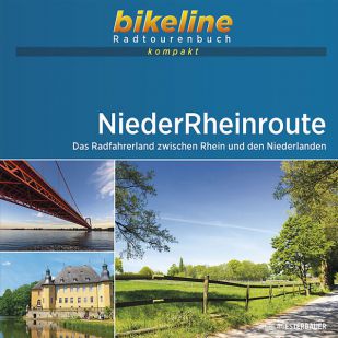 NiederRheinroute Bikeline Kompakt fietsgids 