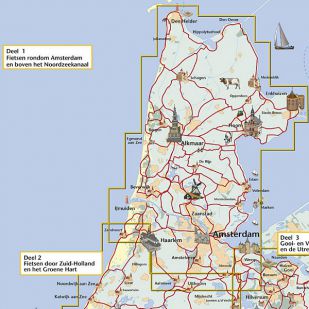 Fietsroute door Noord-Holland en rond Amsterdam (Fietsroute Rond Oud Holland - deel 1) !