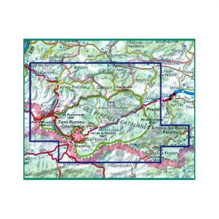 IGN Top 75: Beaufortain - Massif du Mont Blanc (04)  - Wandel- en Fietskaart