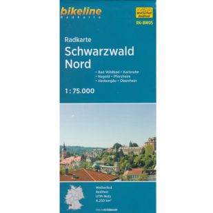 Schwarzwald Nord Radkarte - RK-BW05