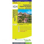 IGN 164 Carpentras/Digne-Les-Bains