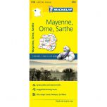 Michelin 310 Mayenne, Orne, Sarthe