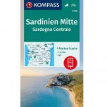 KP2498  Midden Sardinie - 4 kaartenset