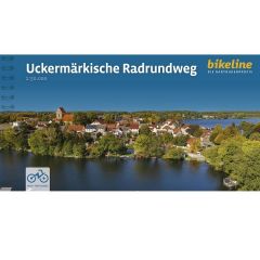 Uckermärkische Radrundweg Bikeline Fietsgids (2025)