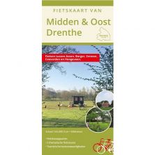 Fietskaart Midden & Oost Drenthe
