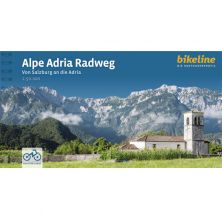 Alpe Adria Radweg Bikeline Fietsgids - Salzburg Naar Adriatische Zee