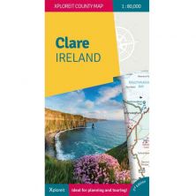 Xploreit County Map of Clare Ireland