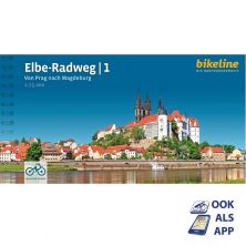 Elbe Radweg deel 1 Prag Magdeburg Bikeline Fietsgids