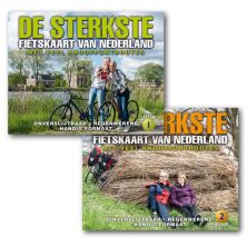De Sterkste Fietskaart Van Nederland Noord en Zuid