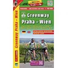 Shocart Greenway Fietskaart Praha - Wien