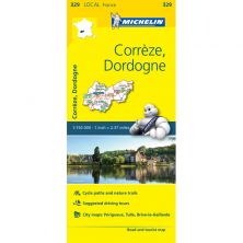 Michelin 329 Correze, Dordogne