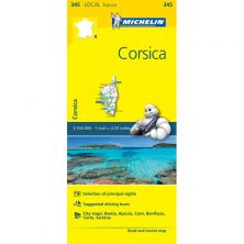 Michelin 345 Corse Du Sud Haute Corse