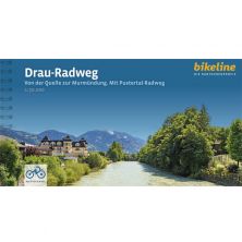 Drau Radweg (Mit Pustertal-Radweg) Bikeline Fietsgids 