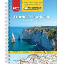 Wegenatlas Frankrijk Michelin 2025