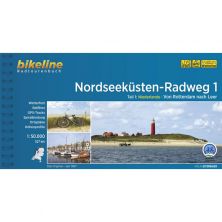 Nordseeküsten Radweg 1 Bikeline Fietsgids 