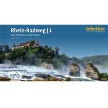 Rhein Radweg 1 Bikeline Fietsgids (2026) 