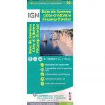 IGN Top 75: Baie De Somme (36) Normandie - Wandel- en fietskaart