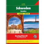 F&B Zweden Road Atlas 1:400.000/1:250.000