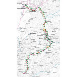 Neckartal Radweg Fietsgids Bikeline