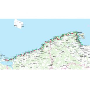 Ostseekusten Radweg 3 Bikeline Fietsgids