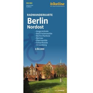 Berlin  Nordost - Bikeline Fietskaart (2025) !