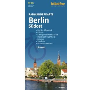 Berlin  Sudost - Bikeline Fietskaart (2025) !