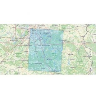 Berlin  Sudost - Bikeline Fietskaart (2025) !