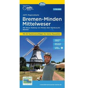 Bremen-Minden/Mittelweser (Regionalkarte)