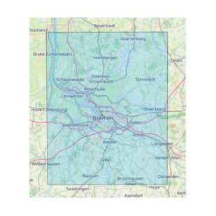 Radkarte Bremen - RW-HB1 !
