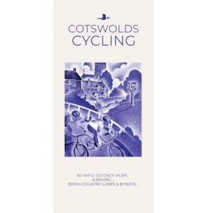Cotswolds Cycling Map Goldeneye