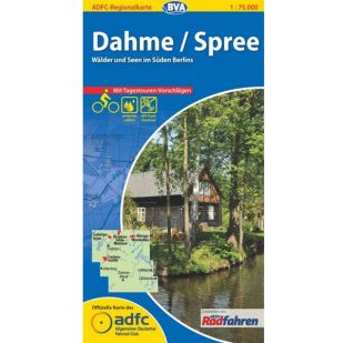 Dahme / Spree Fietskaart (Regionalkarte)