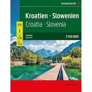 F&B Kroatië Slovenië Superatlas - 1:150.000 